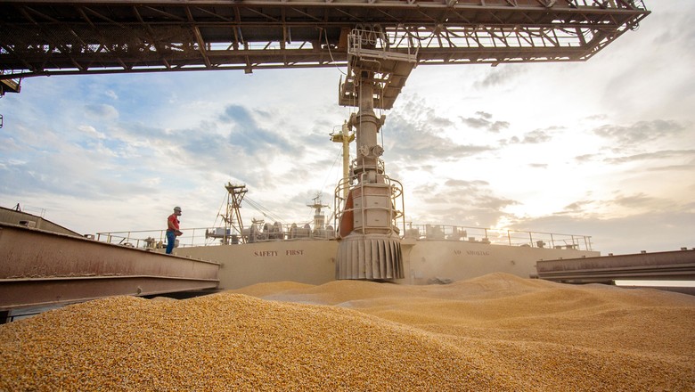 Exportação de milho começa 2022 com média diária maior do que a de janeiro de 2021