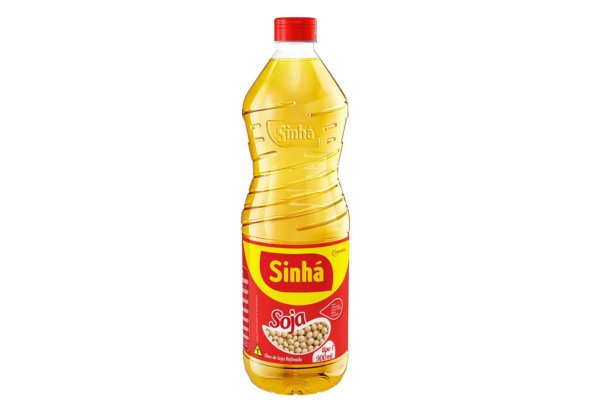 Óleo de Soja Refinado Sinhá 900ml