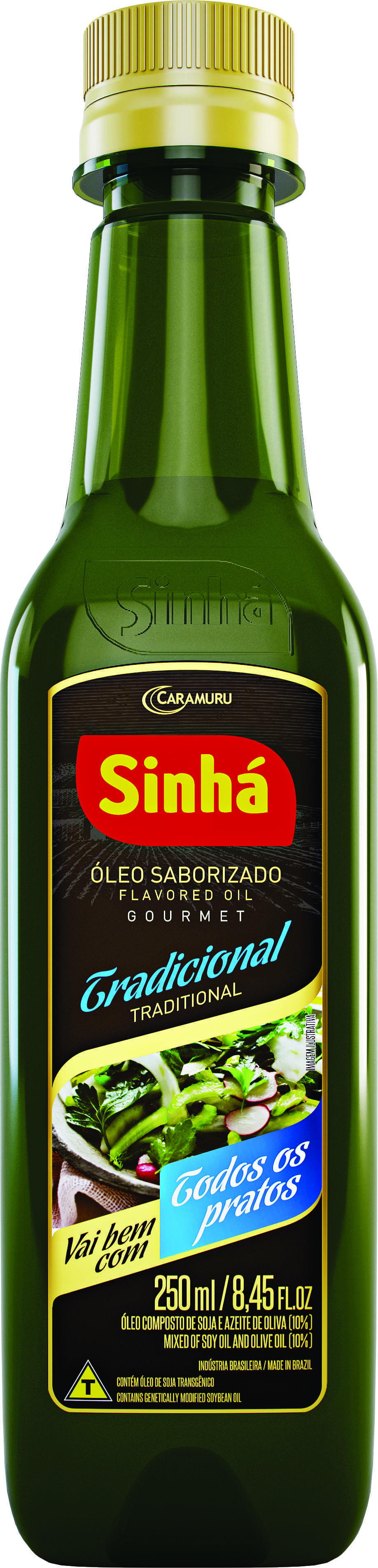 Óleo Saborizado Tradicional Sinhá 250ml