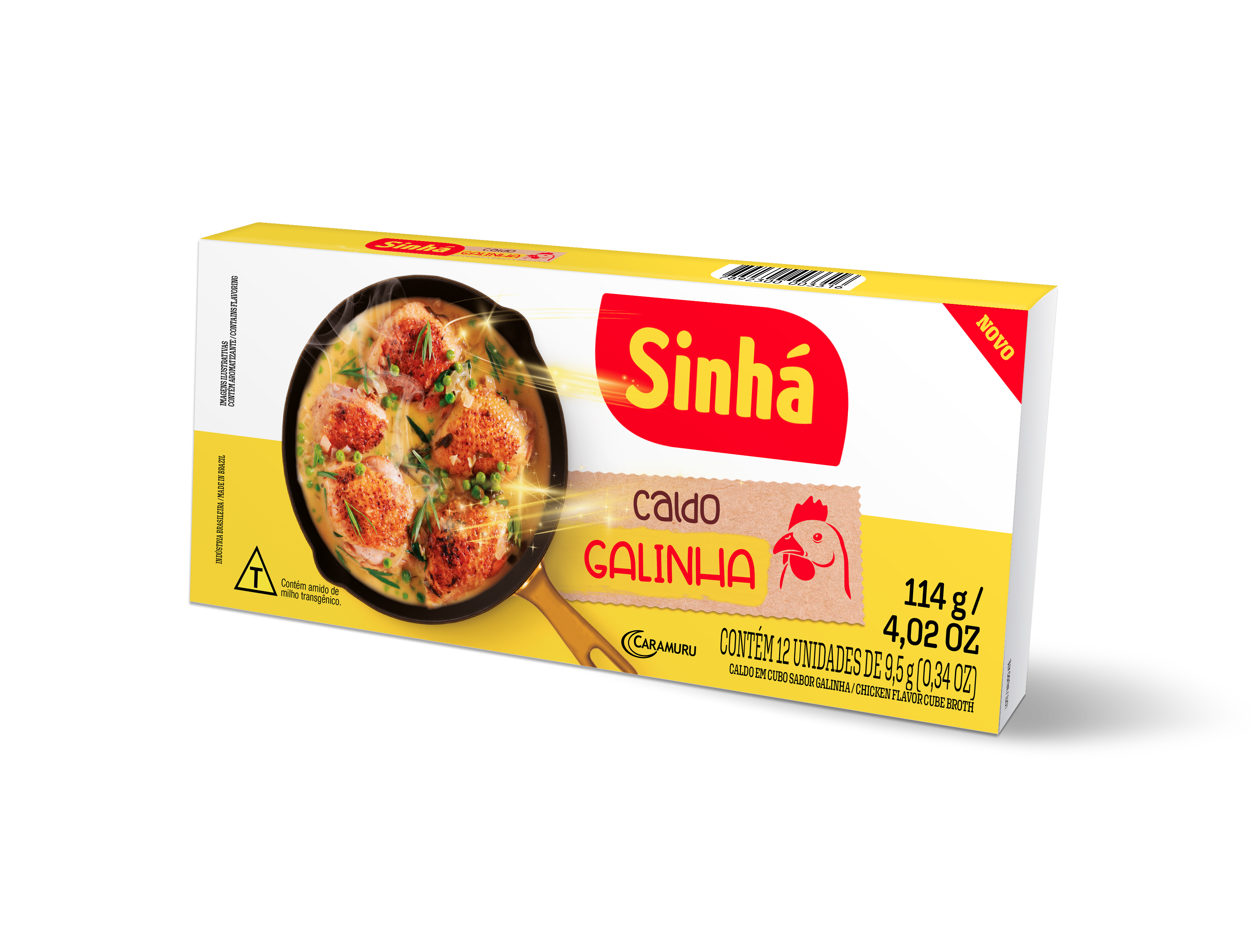 Caldo em Cubo Galinha Sinhá 30x114g